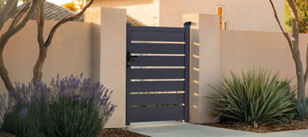 Alumīnija dārza vārti